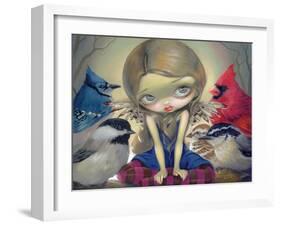 Backyard Birds-Jasmine Becket-Griffith-Framed Art Print