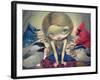 Backyard Birds-Jasmine Becket-Griffith-Framed Art Print