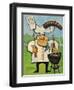 Backyard Bistro-Tim Nyberg-Framed Giclee Print