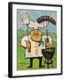 Backyard Bistro-Tim Nyberg-Framed Giclee Print