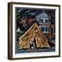 "Backyard Campers", September 5, 1953-Amos Sewell-Framed Giclee Print