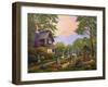 Backyard Delight-Geno Peoples-Framed Giclee Print