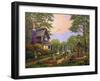 Backyard Delight-Geno Peoples-Framed Giclee Print