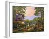 Backyard Delight-Geno Peoples-Framed Giclee Print