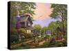 Backyard Delight-Geno Peoples-Stretched Canvas