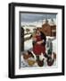 Backyard in Winter-Margaret Loxton-Framed Giclee Print