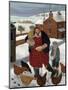 Backyard in Winter-Margaret Loxton-Mounted Giclee Print