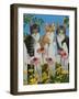 Backyard Kittens-William Vanderdasson-Framed Giclee Print