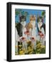 Backyard Kittens-William Vanderdasson-Framed Giclee Print