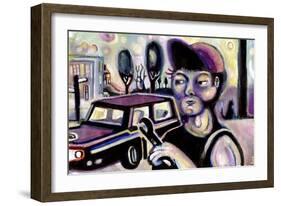 Backyard Mechanic-Josh Byer-Framed Giclee Print