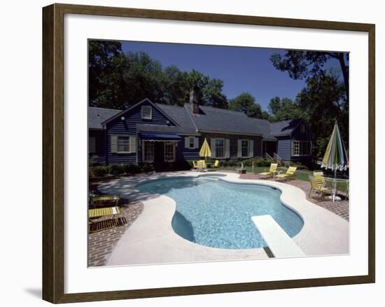 Backyard Retreat-null-Framed Photographic Print