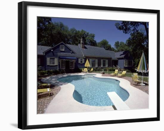 Backyard Retreat-null-Framed Photographic Print