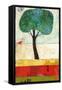 Backyard Tree-Nathaniel Mather-Framed Stretched Canvas