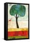 Backyard Tree-Nathaniel Mather-Framed Stretched Canvas