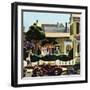 "Backyard Wedding", June 24, 1950-John Falter-Framed Giclee Print