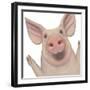 Bacon, Bits and Ham III-Myles Sullivan-Framed Art Print