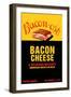 Bacon Cheese / Bacon-Ost-null-Framed Art Print