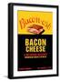 Bacon Cheese / Bacon-Ost-null-Framed Art Print