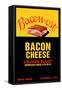 Bacon Cheese / Bacon-Ost-null-Framed Stretched Canvas