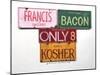 Bacon Kosher-Gregory Constantine-Mounted Giclee Print