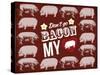 Bacon Love-null-Stretched Canvas