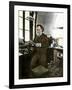 Bacteriologist Elie Metchnikoff in His Laboratory-null-Framed Giclee Print