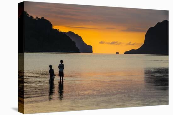 Bacuit Archipelago, Palawan, Philippines-Michael Runkel-Stretched Canvas