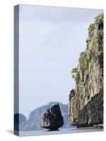 Bacuit Bay, El Nido Town, Palawan Province, Philippines, Southeast Asia-Kober Christian-Stretched Canvas