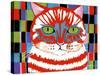 Bad Cattitude-Sartoris ART-Stretched Canvas