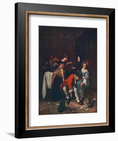 'Bad Company', c1665-Jan Steen-Framed Giclee Print