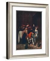 'Bad Company', c1665-Jan Steen-Framed Giclee Print