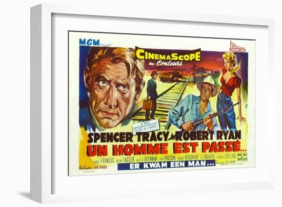 Bad Day at Black Rock, (aka Un Homme Est Passe), 1955-null-Framed Art Print