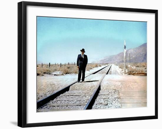 Bad Day At Black Rock, Spencer Tracy, 1955-null-Framed Photo