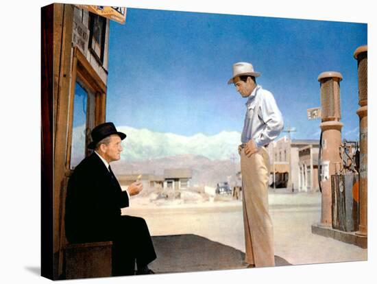 Bad Day At Black Rock, Spencer Tracy, Robert Ryan, 1955-null-Stretched Canvas