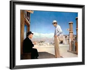 Bad Day At Black Rock, Spencer Tracy, Robert Ryan, 1955-null-Framed Photo