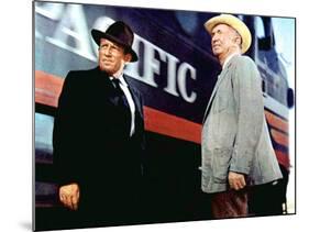 Bad Day At Black Rock, Spencer Tracy, Walter Brennan, 1955-null-Mounted Photo