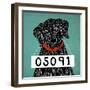 Bad Dog 05091 Black-Stephen Huneck-Framed Giclee Print