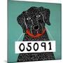 Bad Dog 05091 Black-Stephen Huneck-Mounted Giclee Print