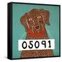 Bad Dog 05091 Choc-Stephen Huneck-Framed Stretched Canvas