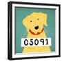 Bad Dog 05091 Yellow-Stephen Huneck-Framed Giclee Print