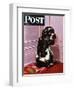 "Bad Dog, Butch," Saturday Evening Post Cover, September 20, 1947-Albert Staehle-Framed Giclee Print