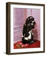 "Bad Dog, Butch," September 20, 1947-Albert Staehle-Framed Premium Giclee Print