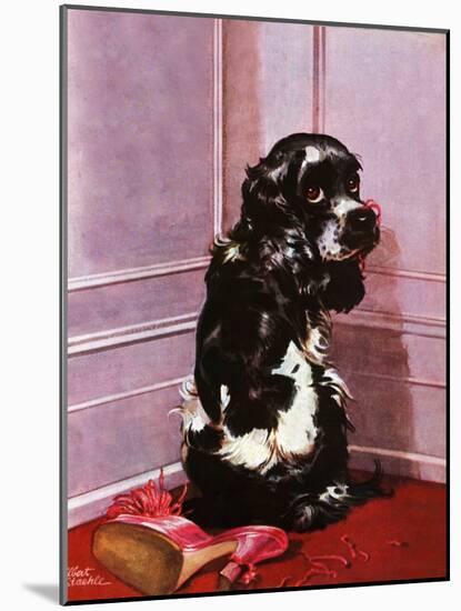 "Bad Dog, Butch," September 20, 1947-Albert Staehle-Mounted Premium Giclee Print