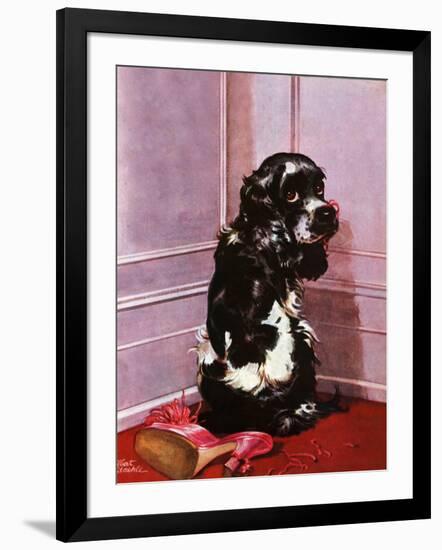 "Bad Dog, Butch," September 20, 1947-Albert Staehle-Framed Giclee Print