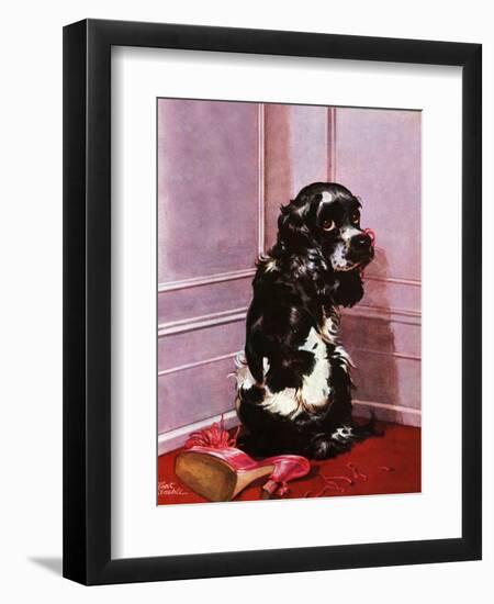 "Bad Dog, Butch," September 20, 1947-Albert Staehle-Framed Giclee Print