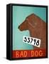 Bad Dog Choc-Stephen Huneck-Framed Stretched Canvas