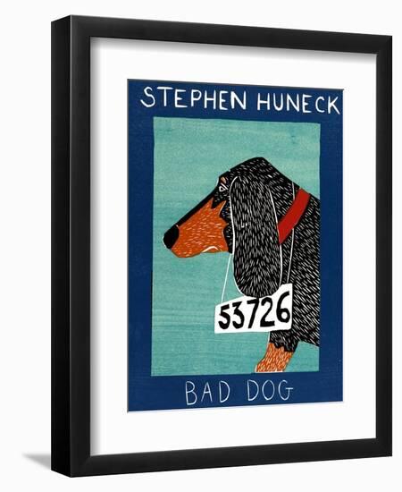 Bad Dog Dachshund-Stephen Huneck-Framed Premium Giclee Print