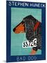 Bad Dog Dachshund-Stephen Huneck-Mounted Premium Giclee Print