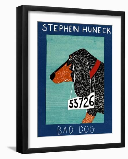 Bad Dog Dachshund-Stephen Huneck-Framed Giclee Print