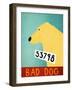 Bad Dog Yellow-Stephen Huneck-Framed Giclee Print